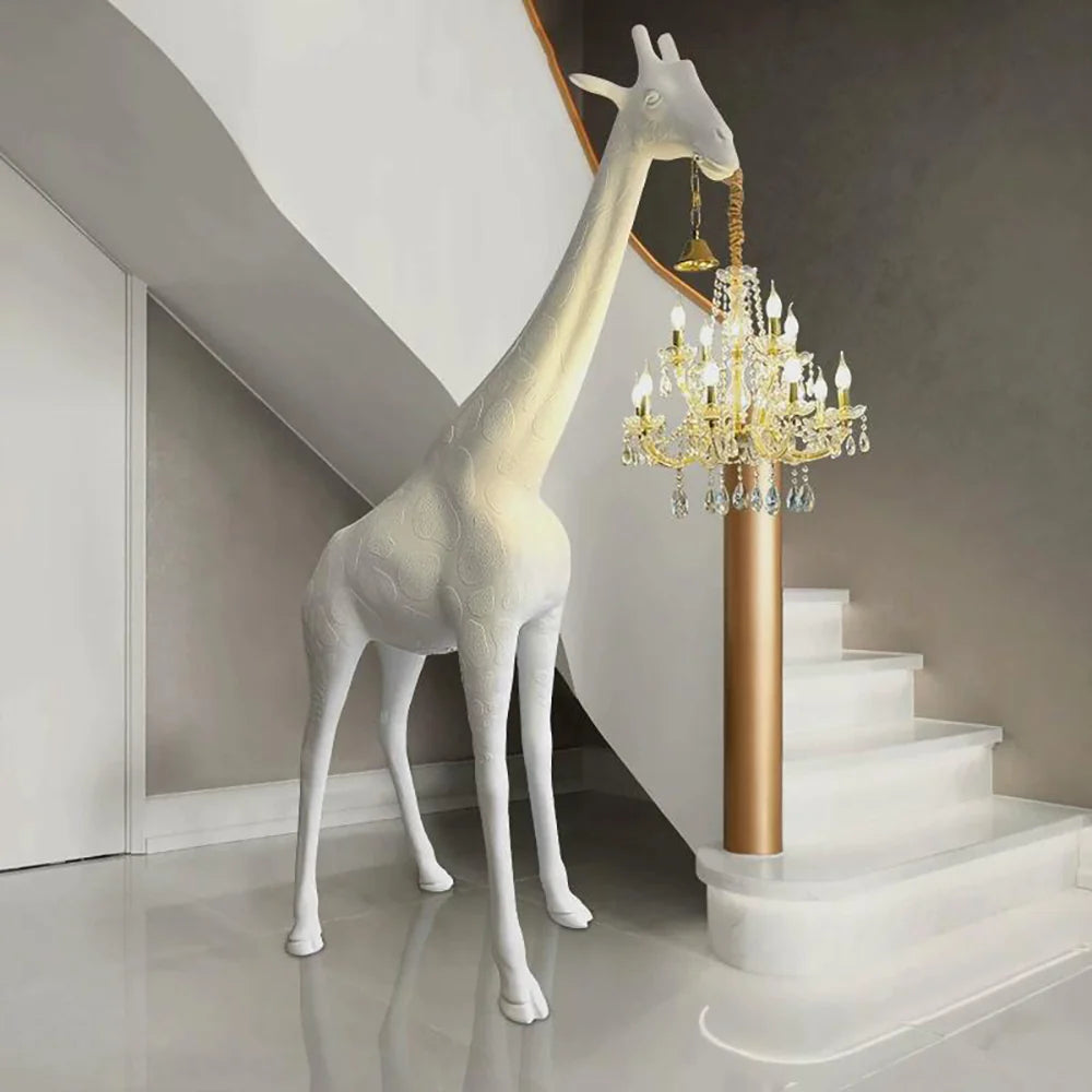 Sculptural Giraffe Floor Lamp