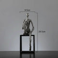 Sculpture Set Antique Bronze for Your Living Room
