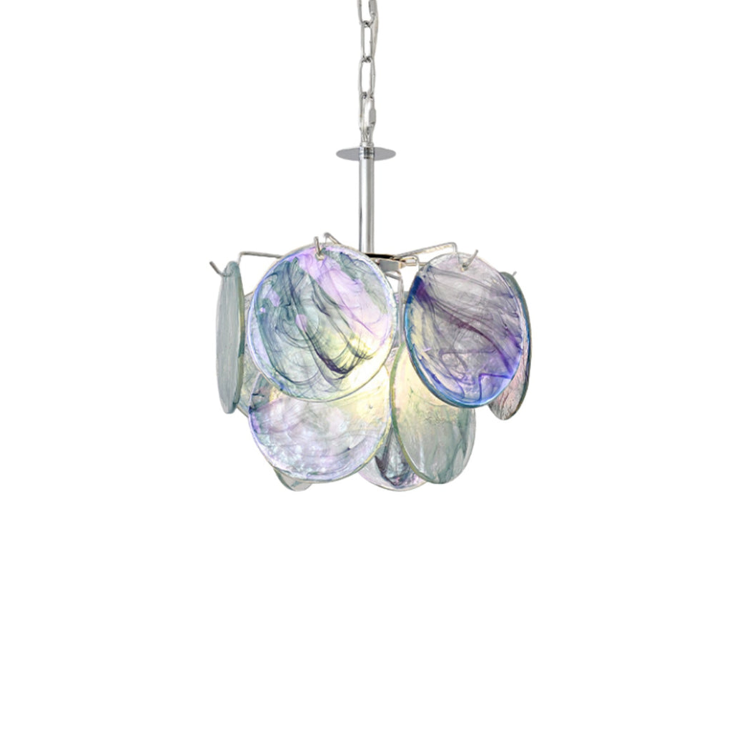 Murano Glass Disc Chandelier
