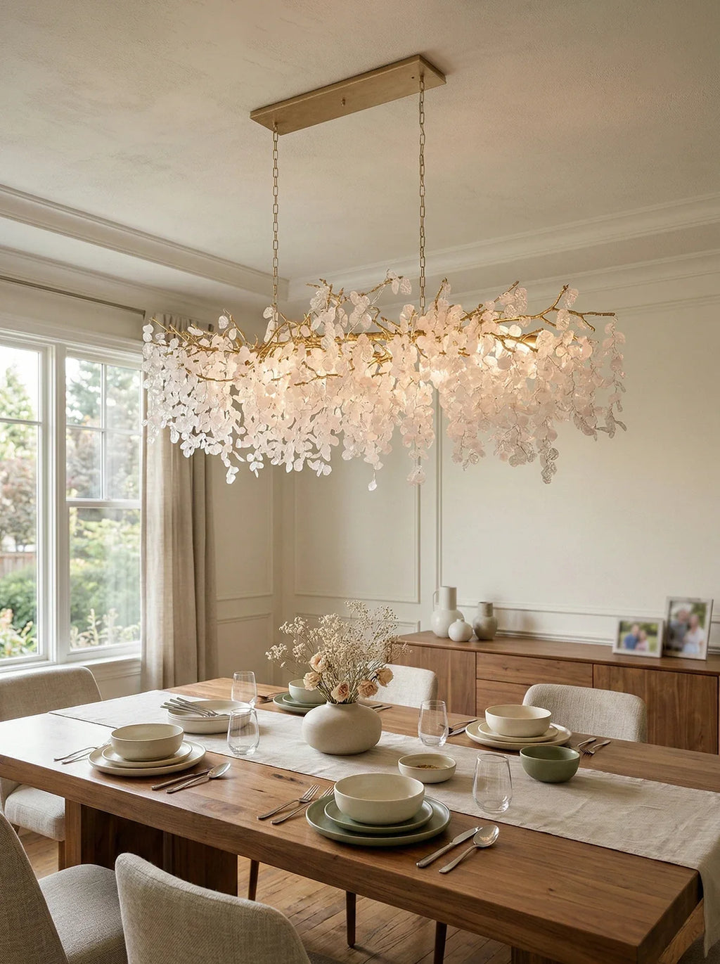 Shiro Noda Crystal Chandelier