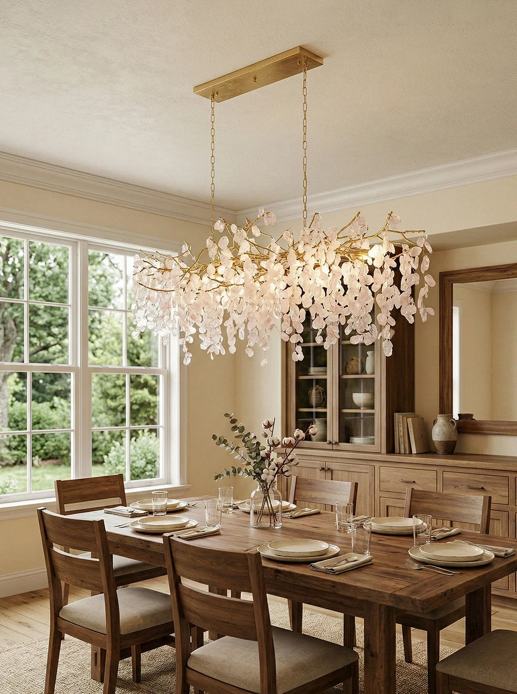 Shiro Noda Crystal Chandelier