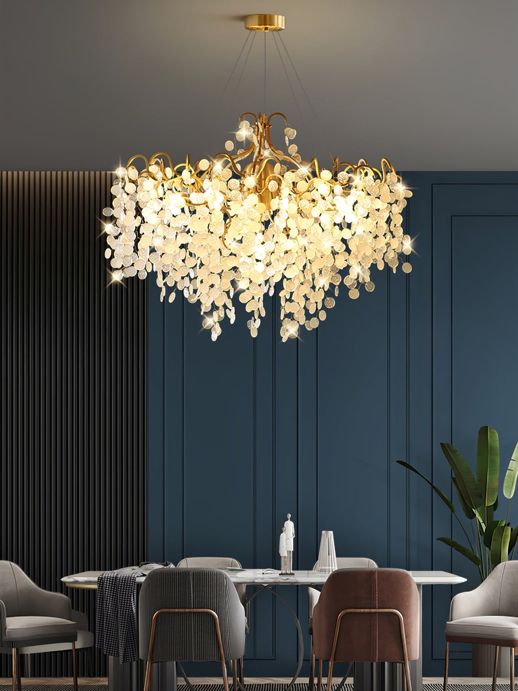 Shiro Noda Round Chandelier