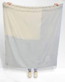 Simone Color-Block Jacquard Throw