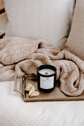 Cocoa Butter Cashmere Wood-Wick Candle — 12 oz