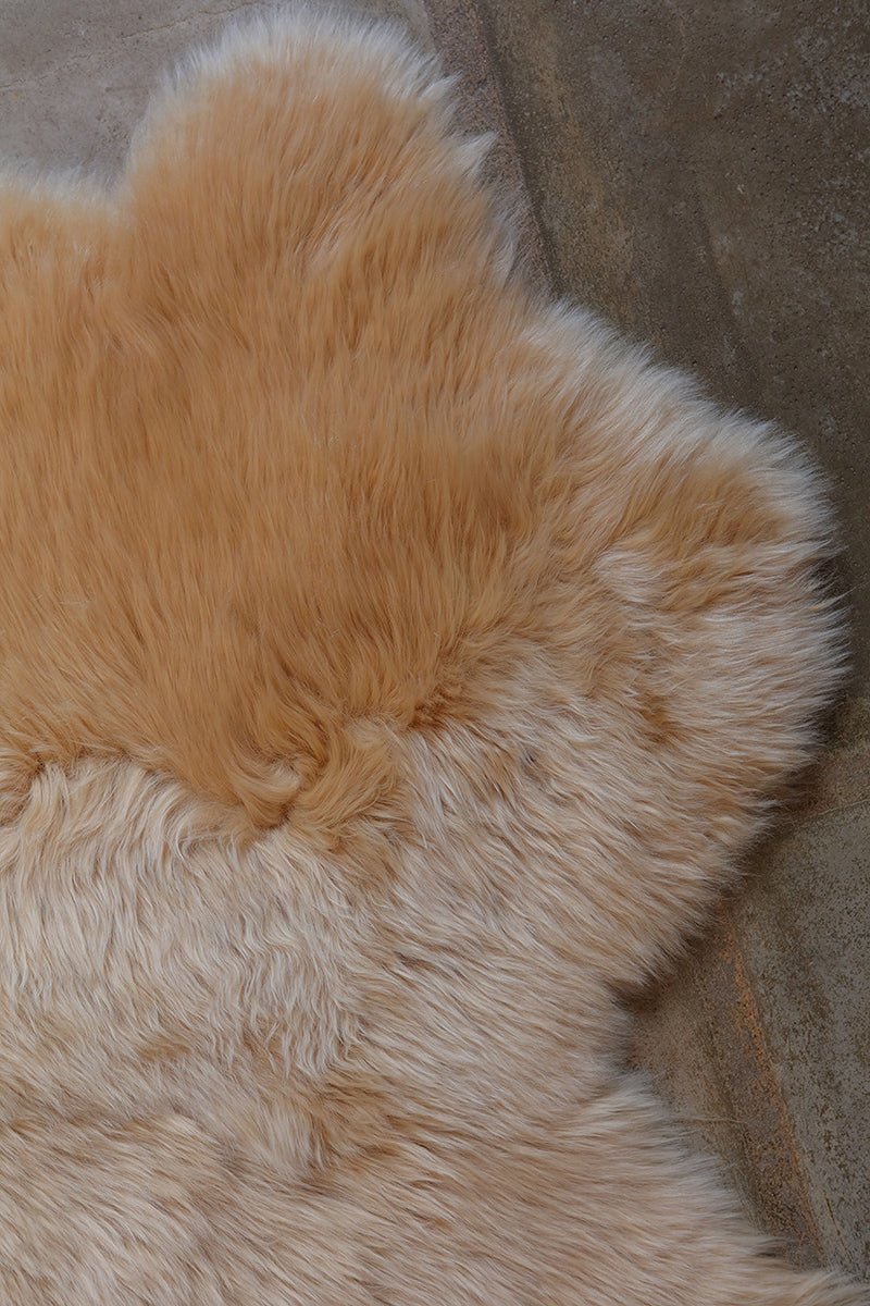 Six Piece Sheepskin Area Rug