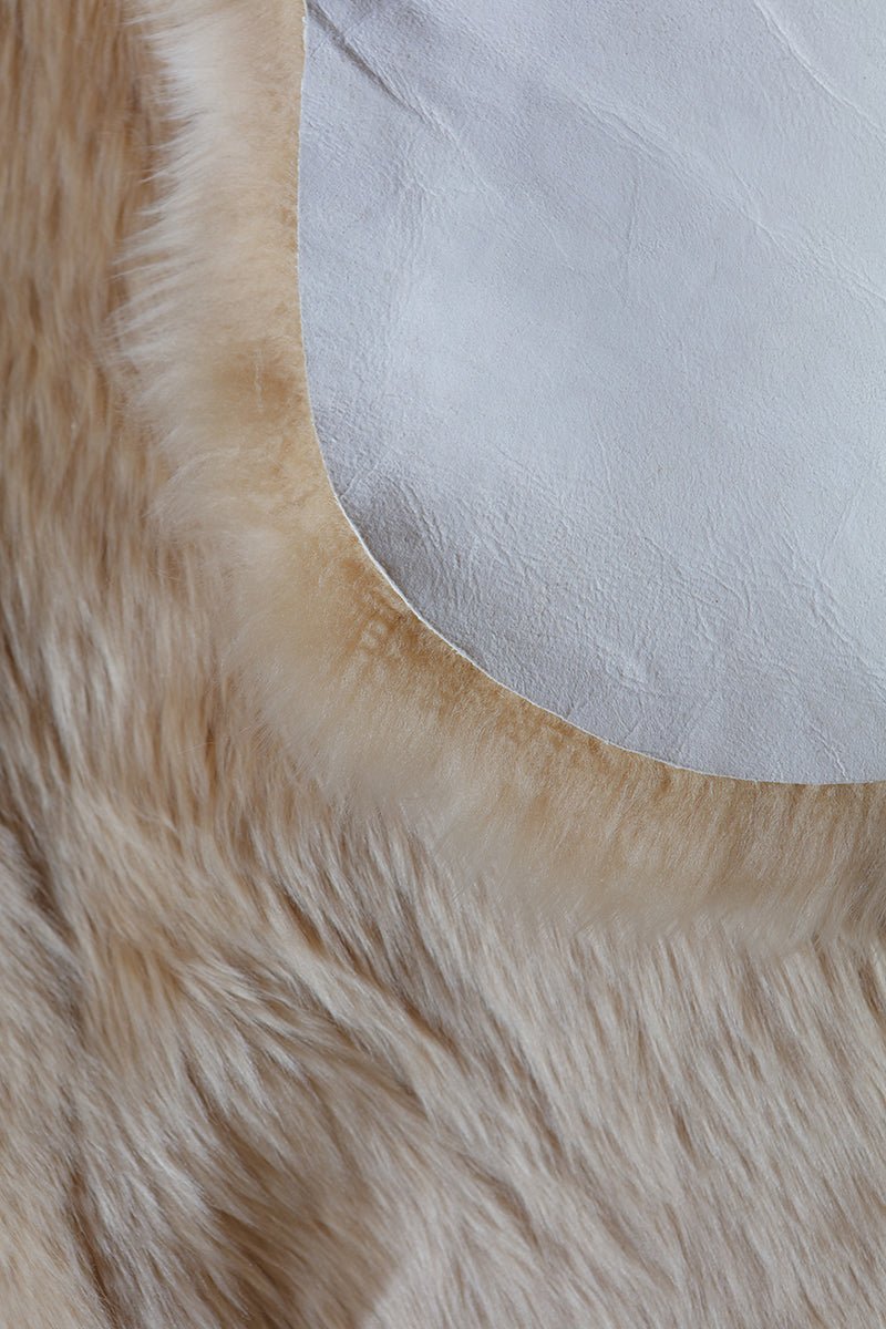 Six Piece Sheepskin Area Rug