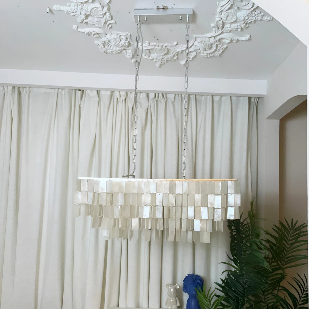 Skye Rectangular Tiered Chandelier