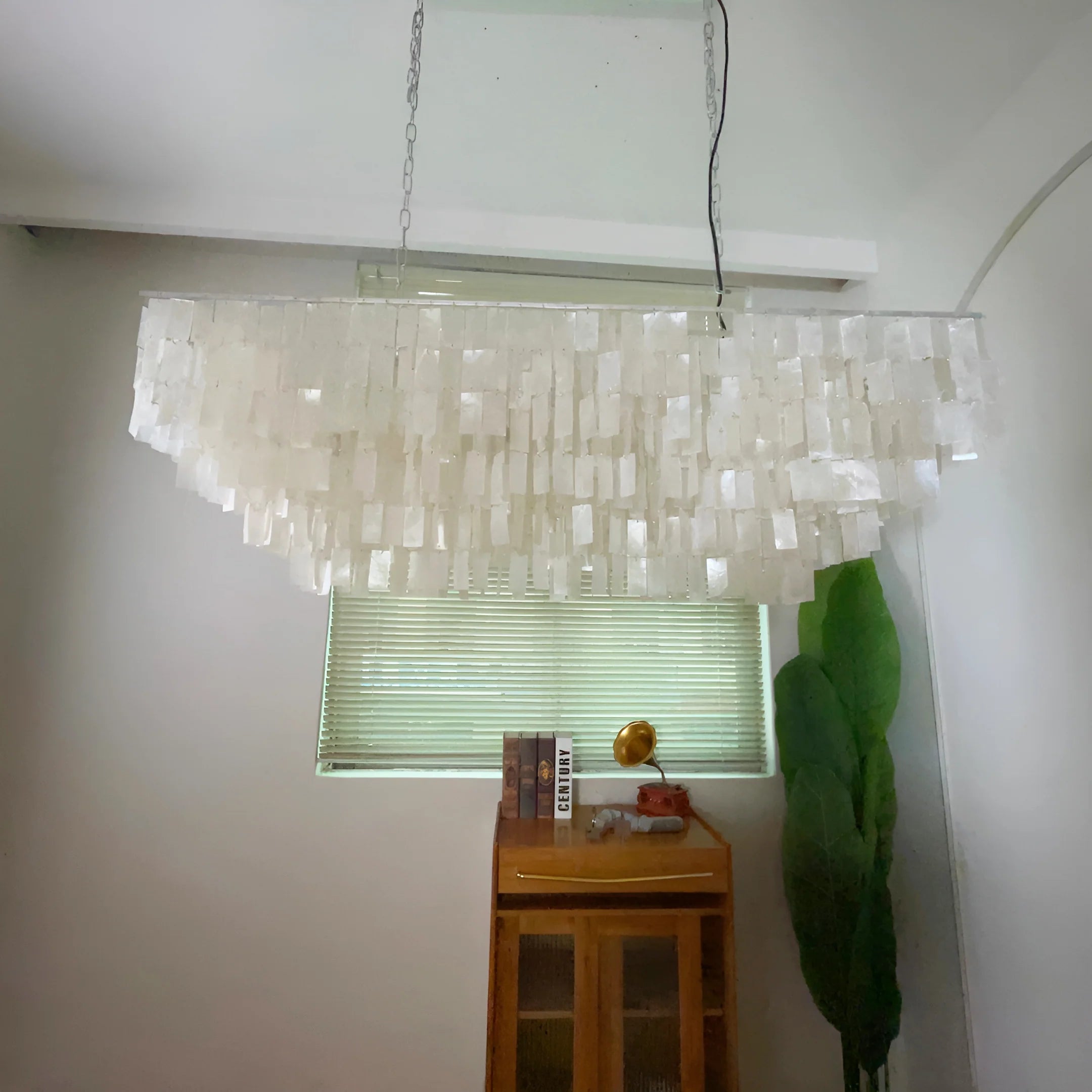 Skye Rectangular Tiered Chandelier