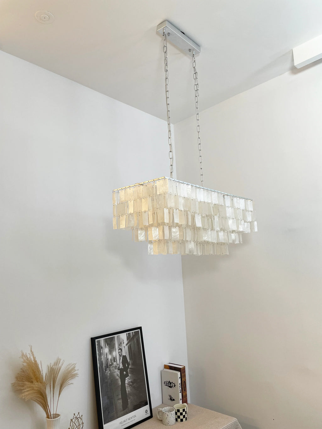 Skye Rectangular Tiered Chandelier