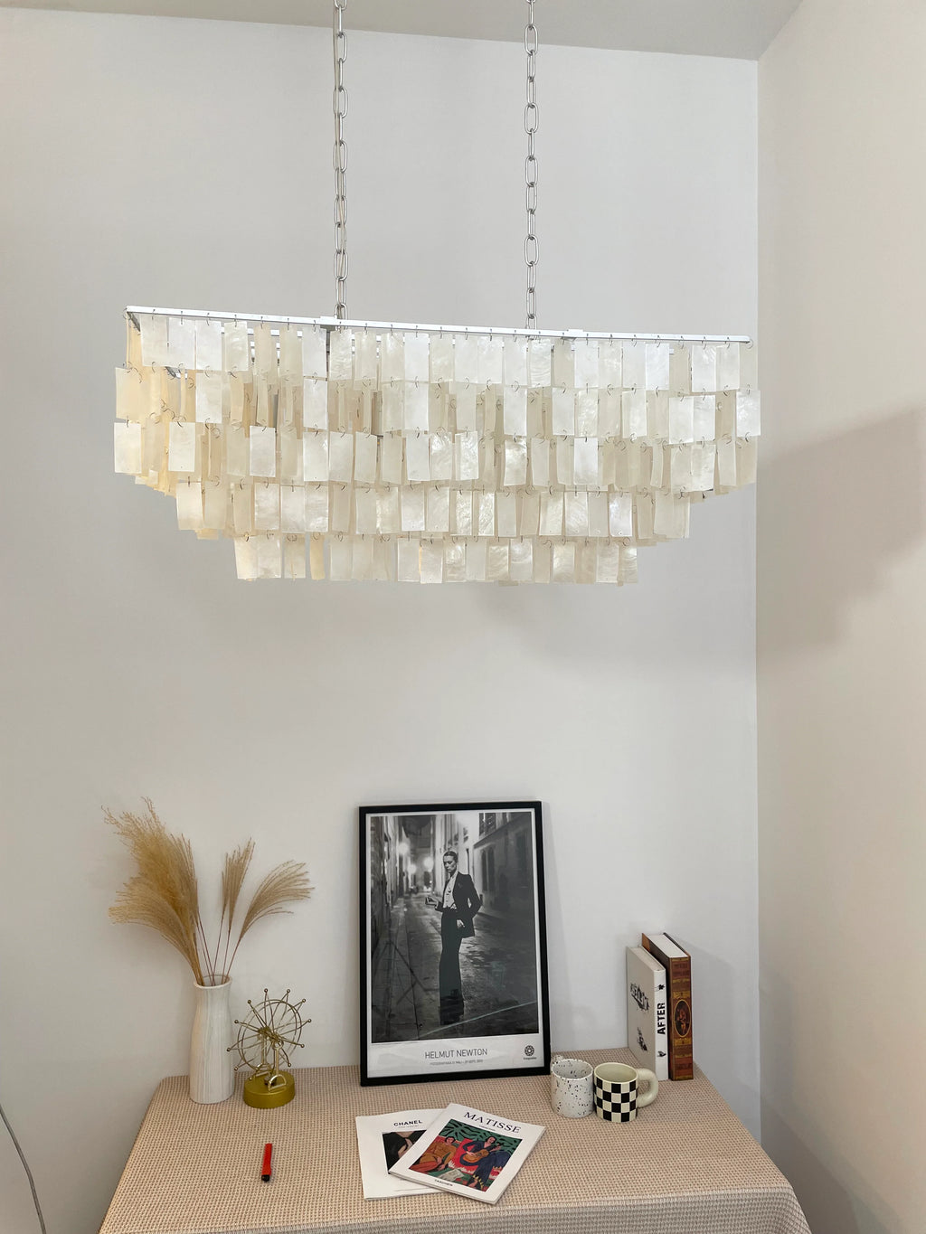 Skye Rectangular Tiered Chandelier