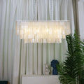 Skye Rectangular Tiered Chandelier