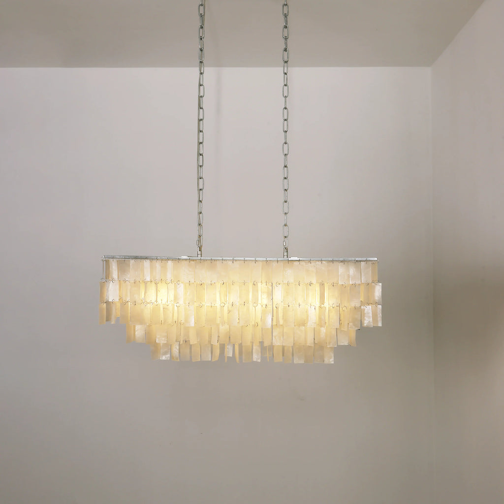 Skye Rectangular Tiered Chandelier