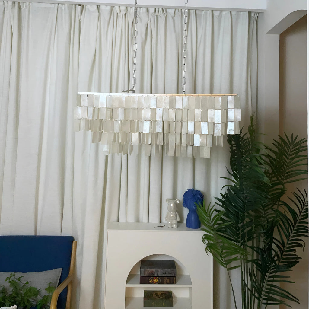 Skye Rectangular Tiered Chandelier