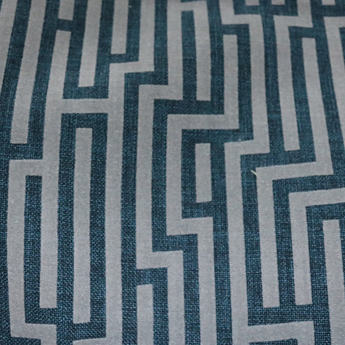 FLOCK LINES - LINEN BLENDED MODERN BURLAP UPHOLSTERY FABRIC BY THE YARD