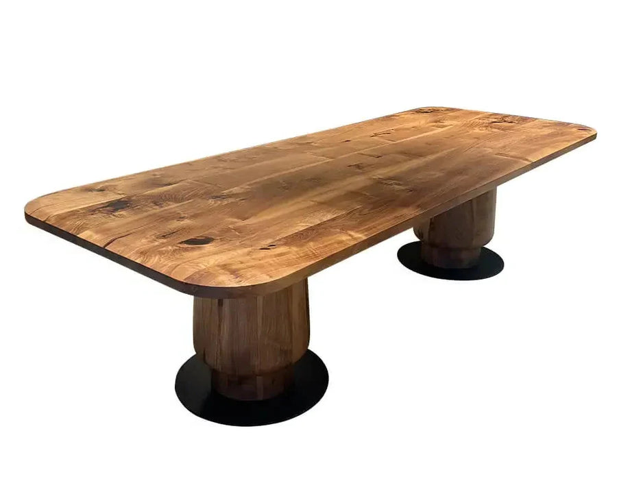 Solid Walnut Tulip Dining Table