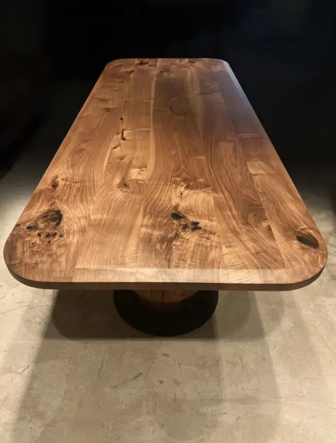 Solid Walnut Tulip Dining Table