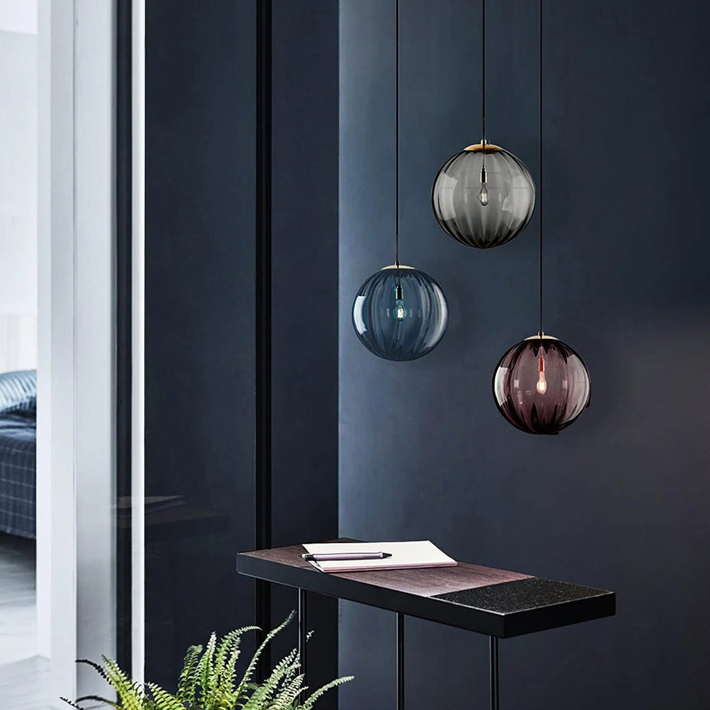 Spherical lampshade Pendant Light