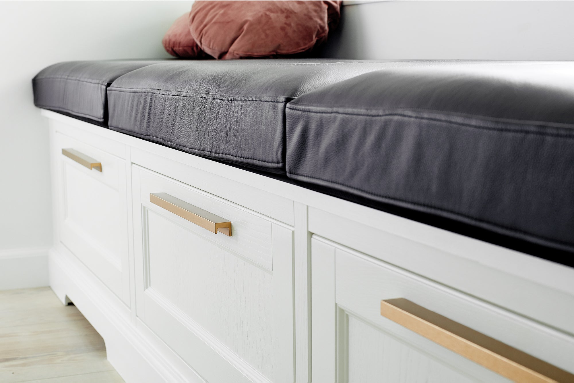 Brushed Bronze "Station" Drawer Tab Pull