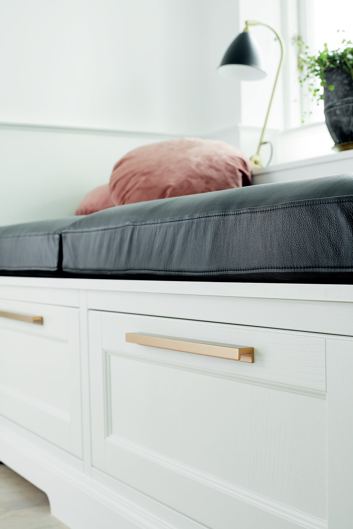 Brushed Bronze "Station" Drawer Tab Pull