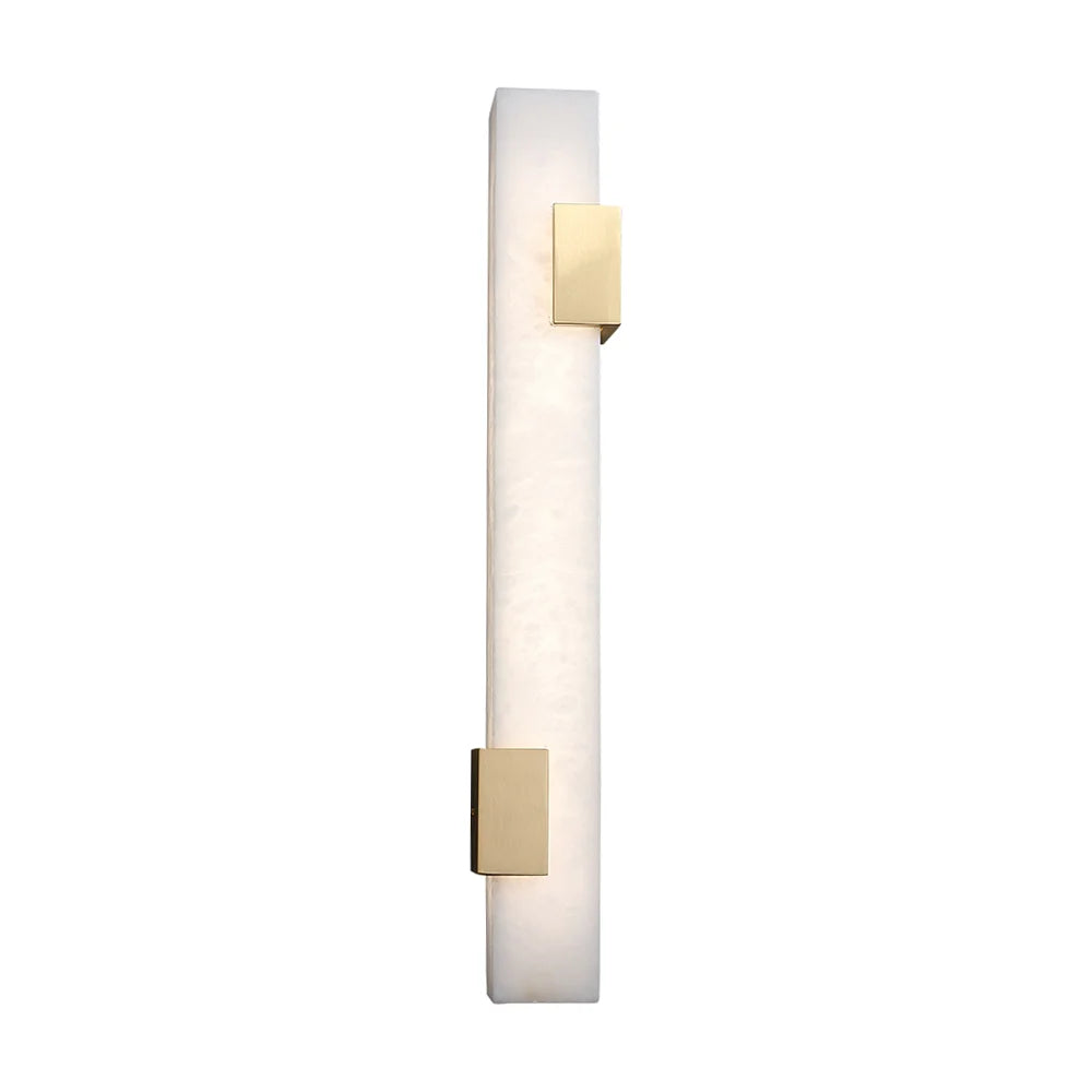 Strip Copper Alabaster Wall Lamp