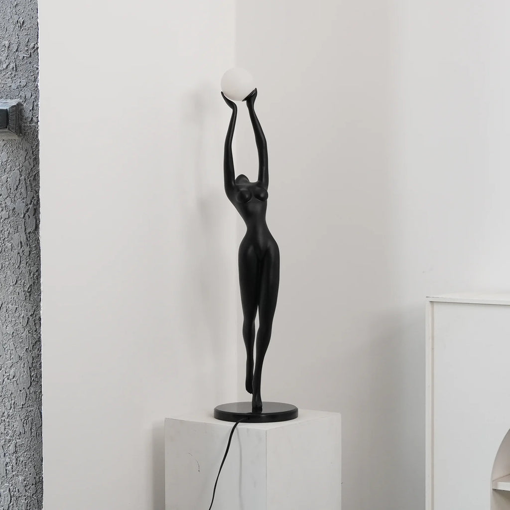 Stursa Sculpture Figure Floor Lamp