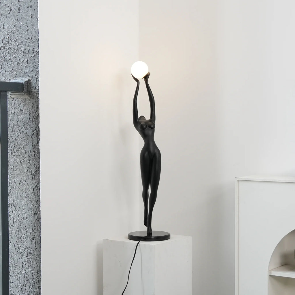 Stursa Sculpture Figure Floor Lamp