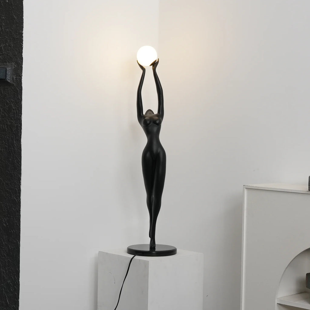 Stursa Sculpture Figure Floor Lamp