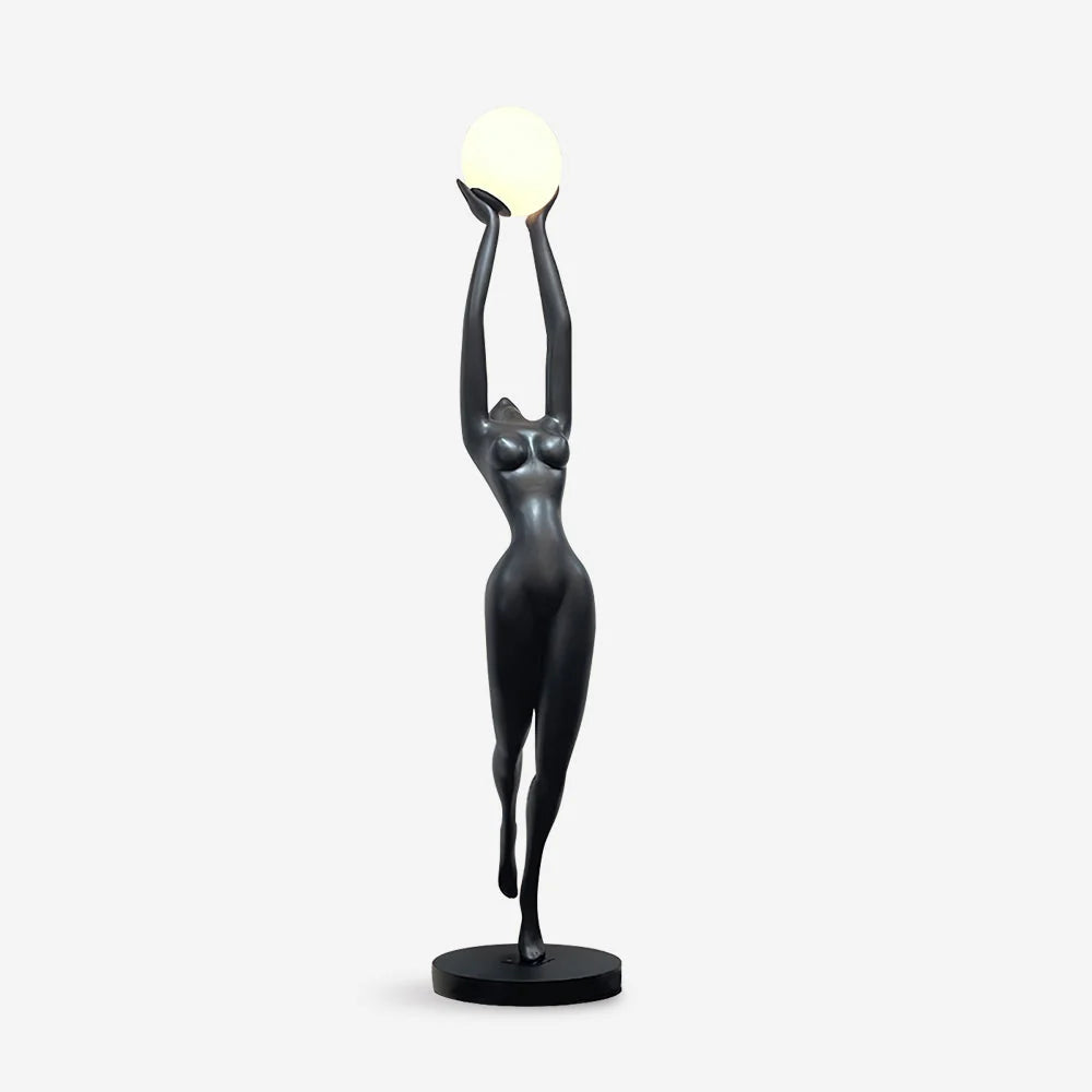 Stursa Sculpture Figure Floor Lamp