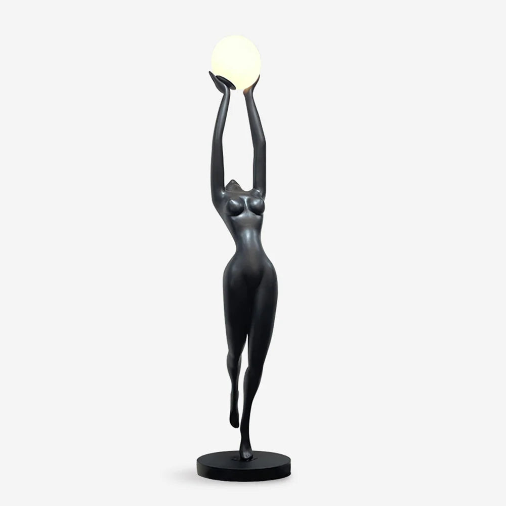 Stursa Sculpture Figure Floor Lamp