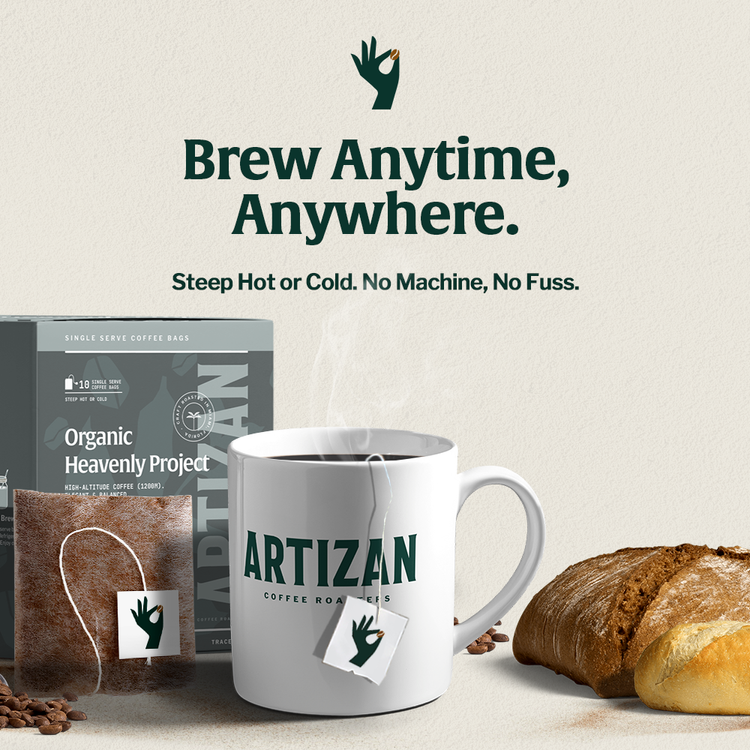 Organic Heavenly Project Decaf Coffee Singles