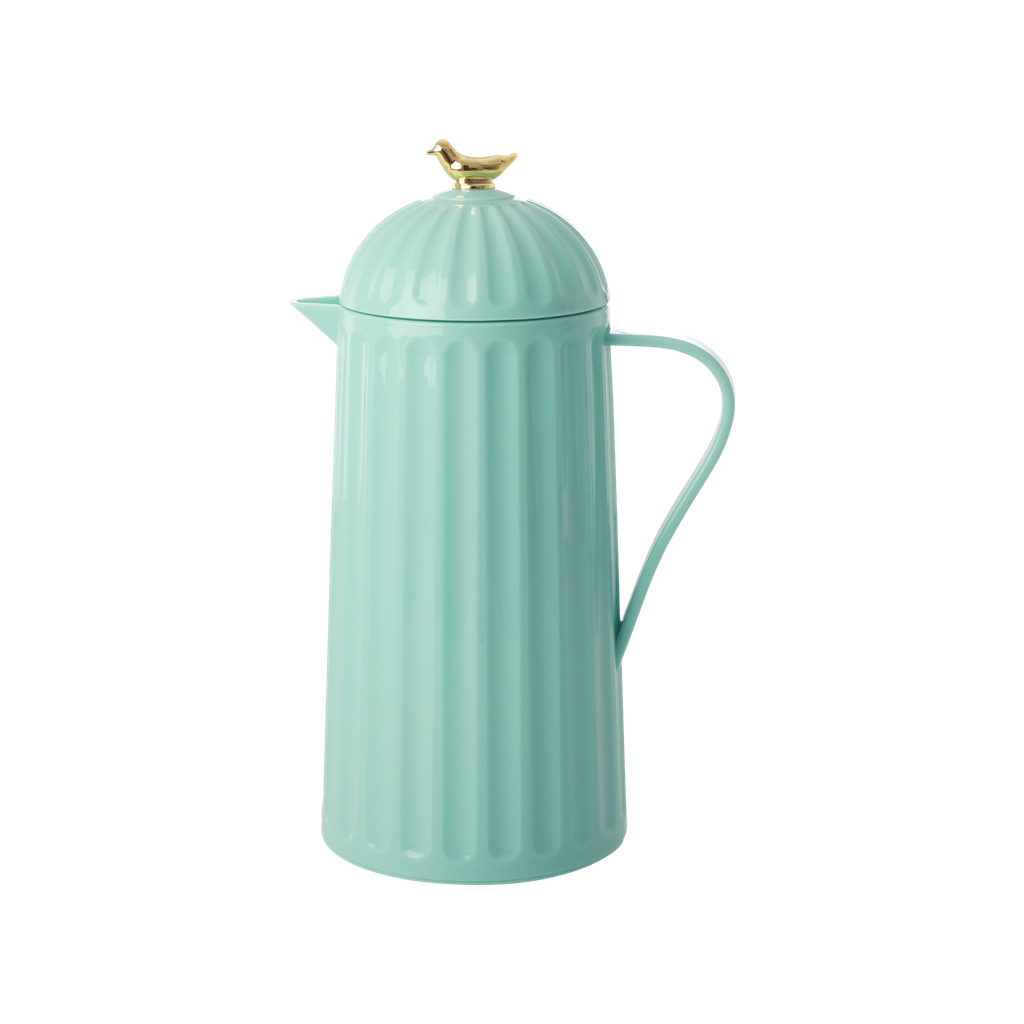 Menta Melamine Pitcher — Dark Mint