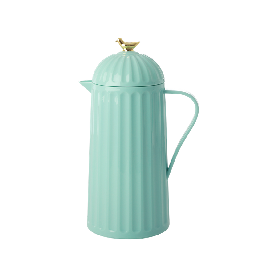 Menta Melamine Pitcher — Dark Mint