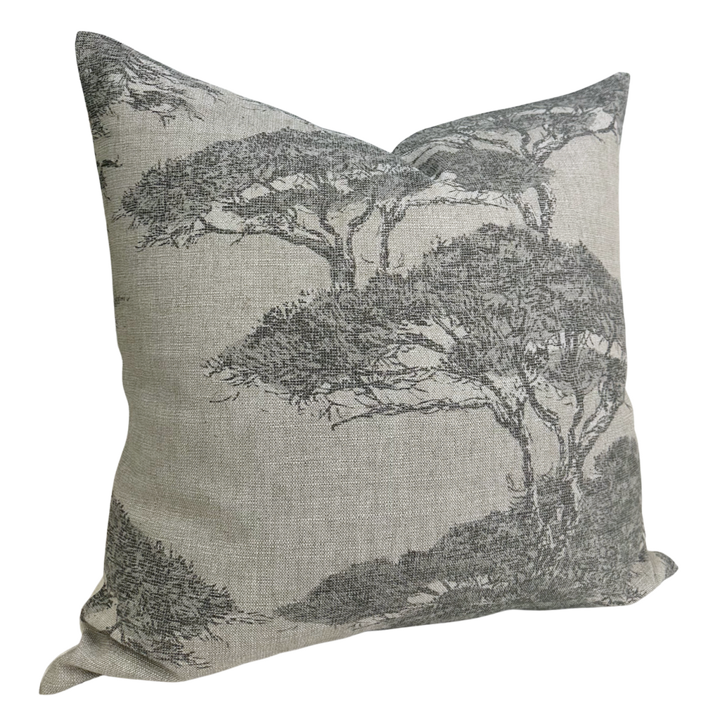 Torrey Pines Pillow Cover in Beige, Thibaut Pillows