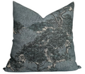 Torrey Pines Pillow Cover in Mineral Blue, Thibaut Pillows