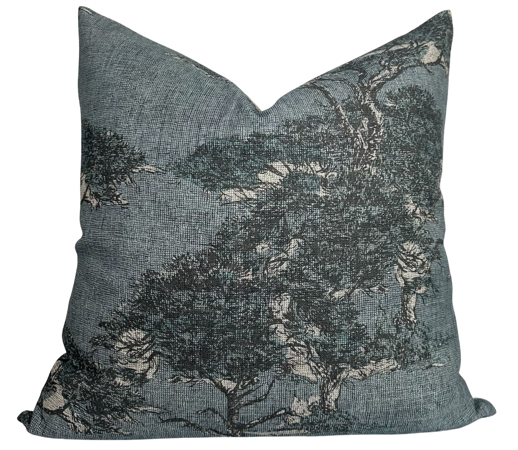 Torrey Pines Pillow Cover in Mineral Blue, Thibaut Pillows