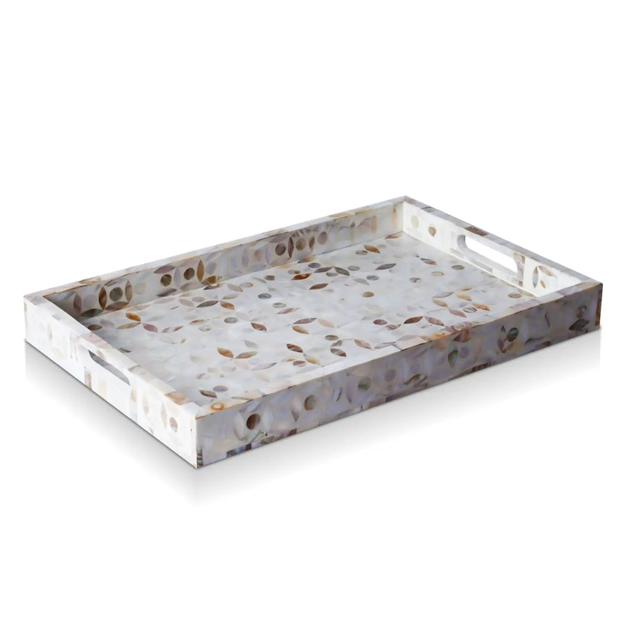 Discovery Jewel Mother-of-Pearl Decorative Tray