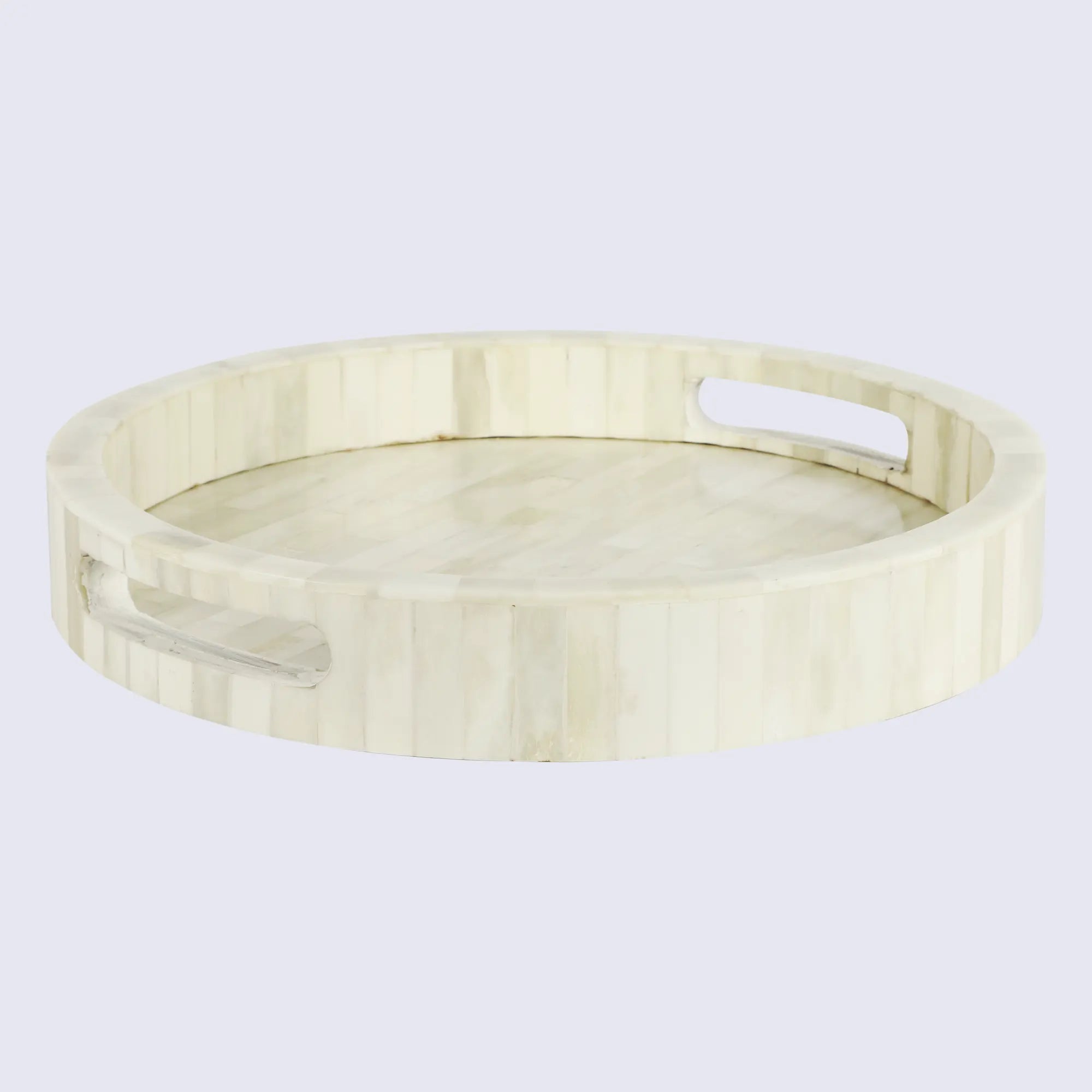Decorative Tray Athens Acropolis Collection Bone Inlay – 12" x 12"