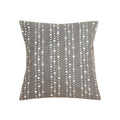 Tribal Cloth Lunar Dots Grey Pillow Cover