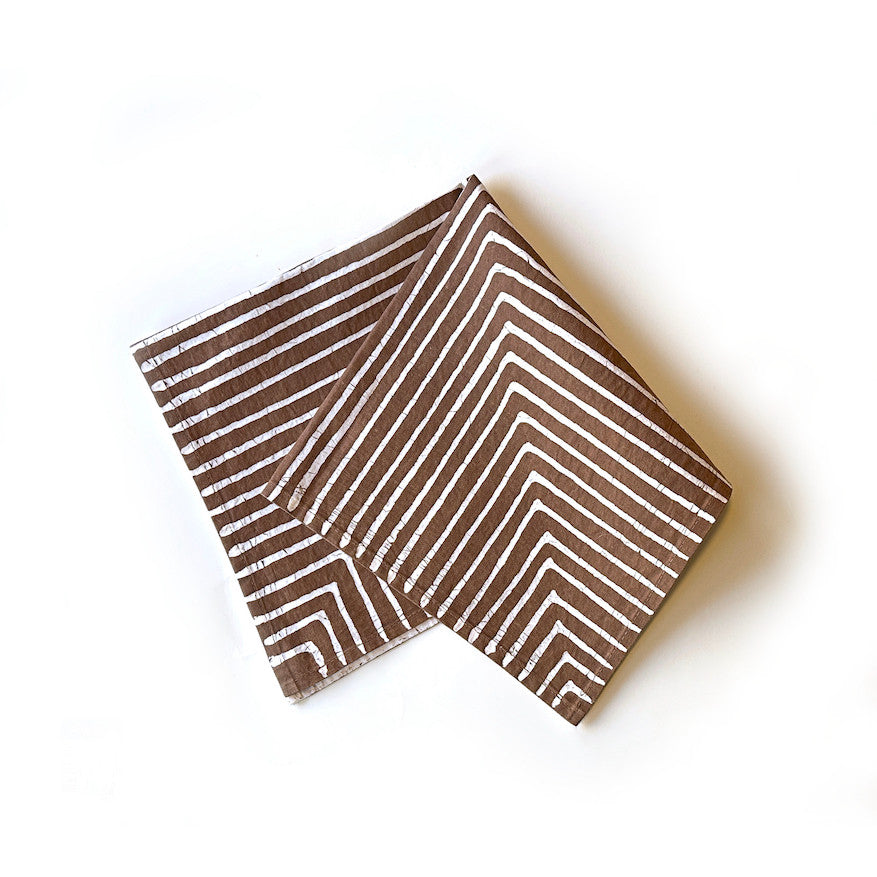 Brown Mitsetse Napkins - Set of 2