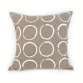 Sadza Circles Pillow - Savanna Beige Cover