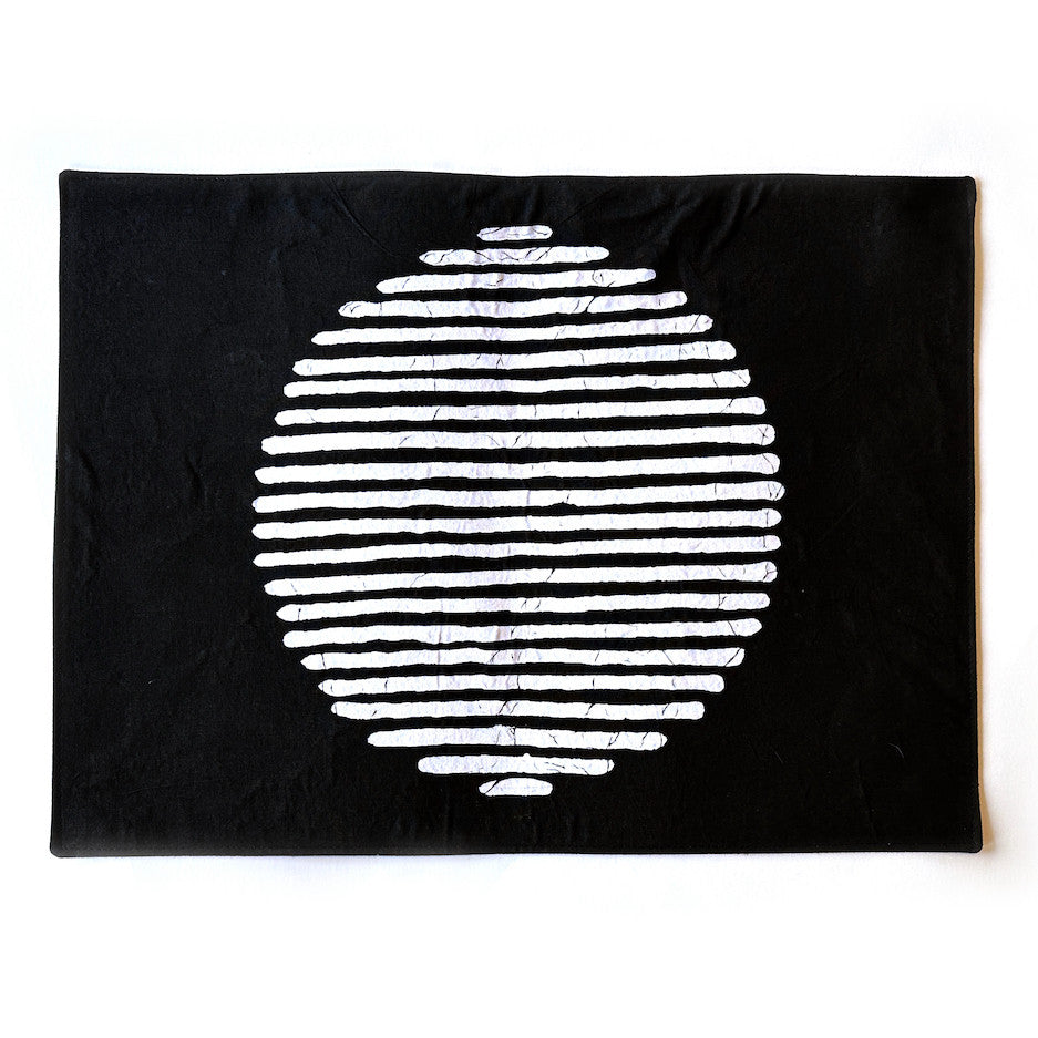 Mwedzi Black Placemats - Set of 2