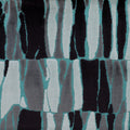 TWIGGY - GEOMETRIC PATTERN CUT VELVET UPHOLSTERY FABRIC BY THE YARD