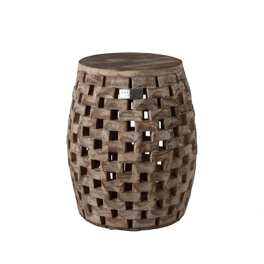 Maya Oval Garden Stool