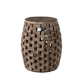 Maya Oval Garden Stool