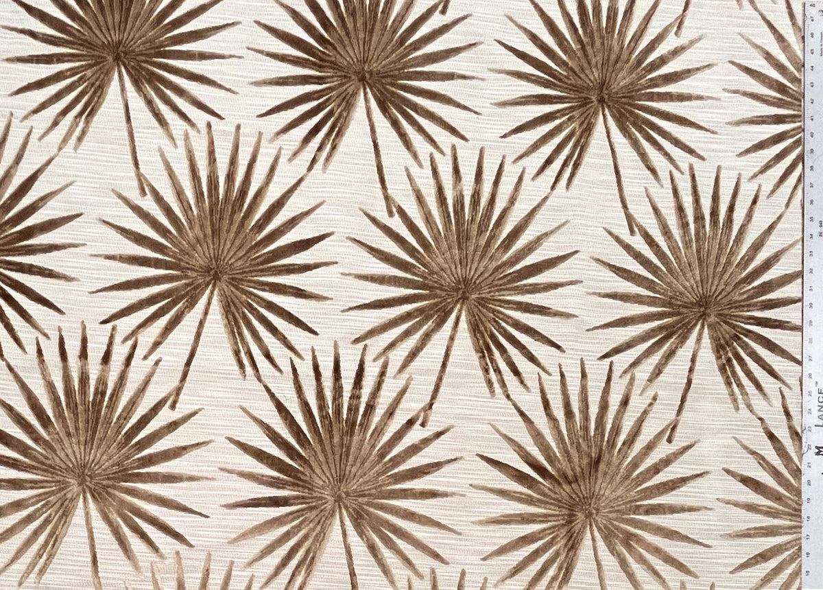 Tahiti Botanical Cut Velvet Upholstery Fabric