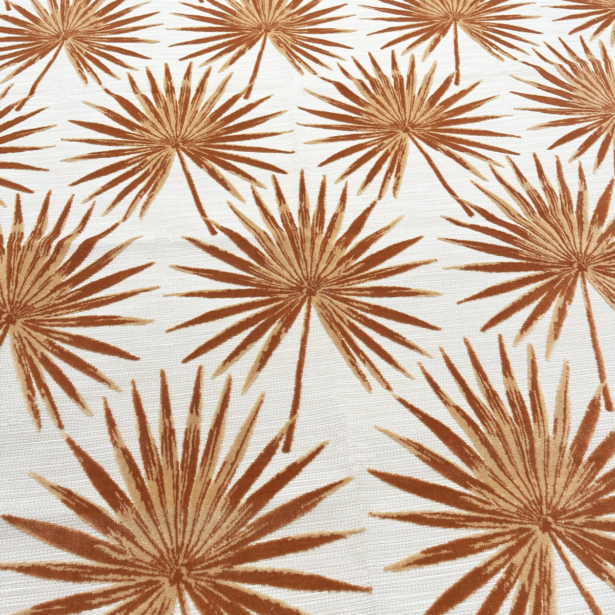 Tahiti Botanical Cut Velvet Upholstery Fabric