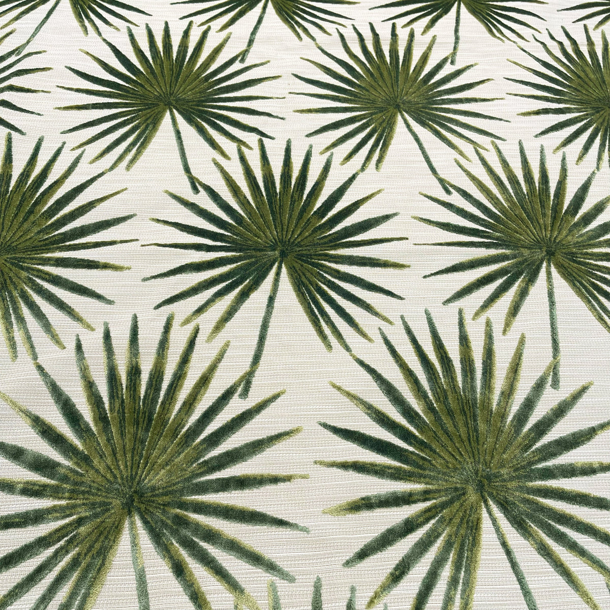 Tahiti Botanical Cut Velvet Upholstery Fabric
