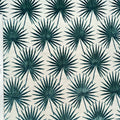 TAHITI - BOTANICAL PALM LEAVES CUT VELVET UPHOLSTERY FABRIC BY THE YARD