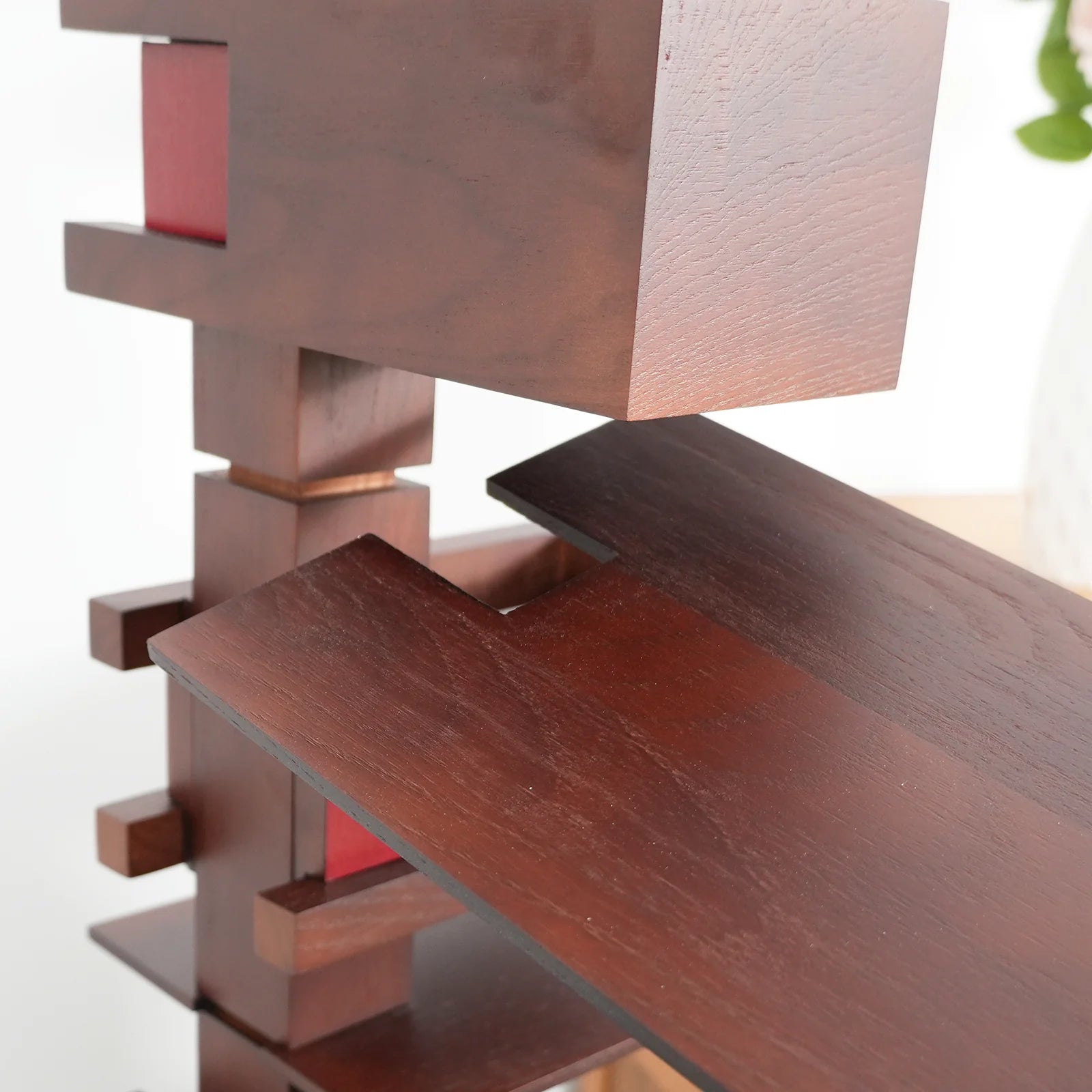 Taliesin Wood Stacked Floor Lamp