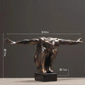 Thinker Statue Nordic Resin Art Sculpture